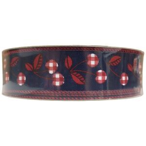 Member's Mark Wired Edge Premium Spring Ribbon, 1.5"W x 50yds - Cherry